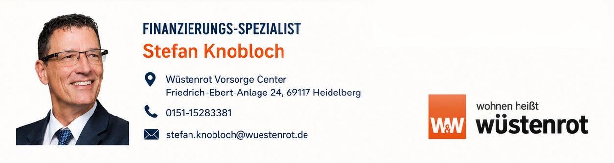 Stean Knobloch - Finanzierunsspezialist Heidelberg